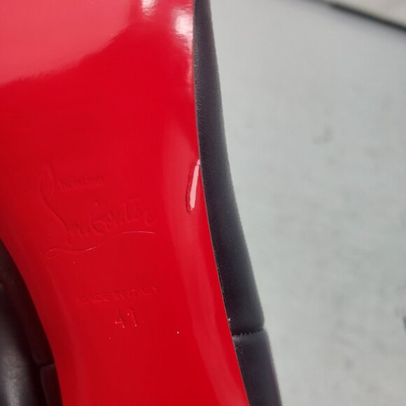 Christian Louboutin Black Leather Turelastic Chelsea Boot - Picture 14 of 16